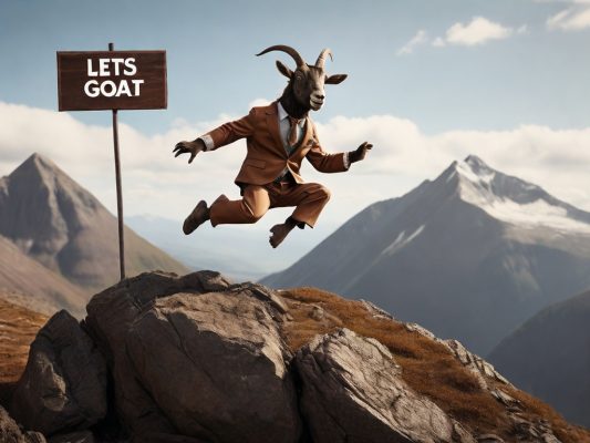 Leonardo_Diffusion_XL_Brown_Goat_at_the_top_of_a_mountain_wear_3 (1)